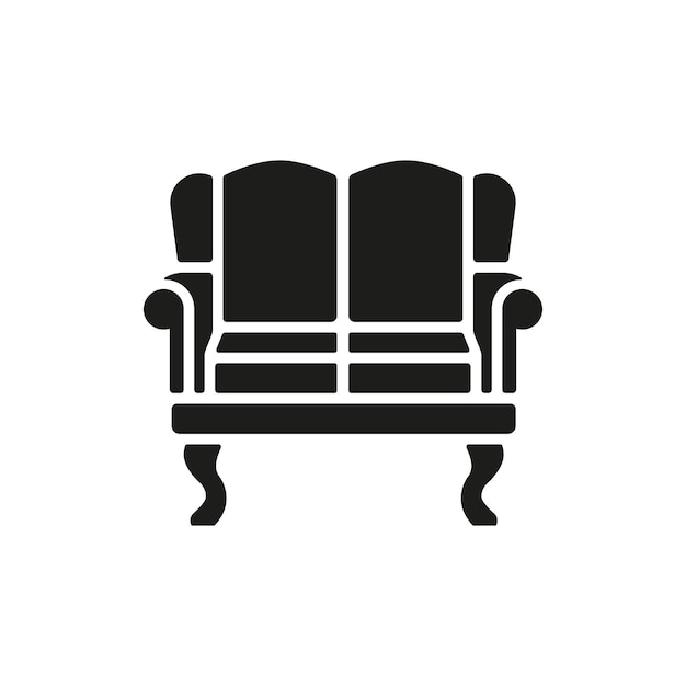 Vector de íconos de sofá