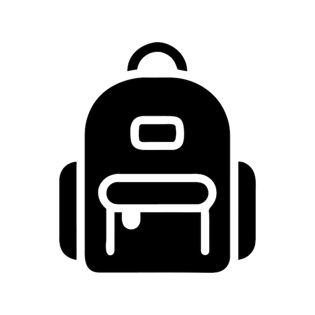 Vector de íconos sólidos para diseños educativos