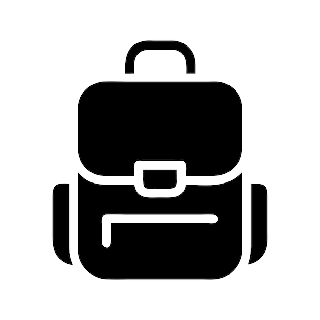 Vector de íconos sólidos para diseños educativos