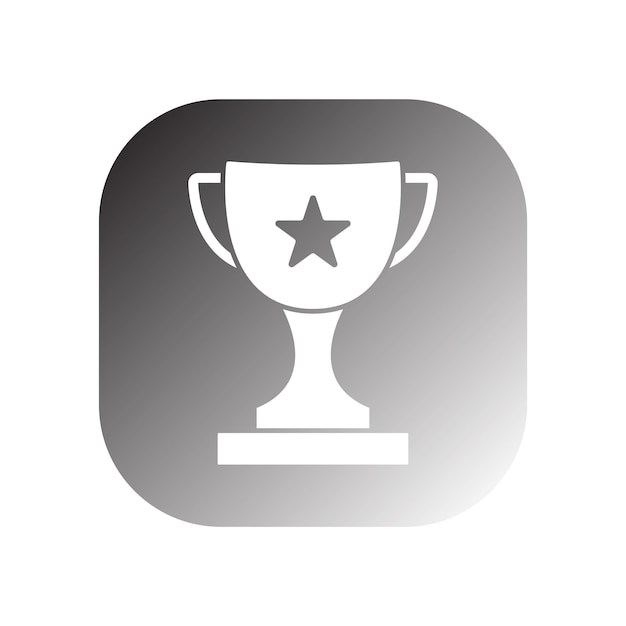 Vector de íconos de trofeos