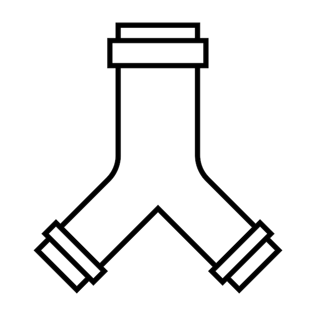 Vector de íconos de tuberías