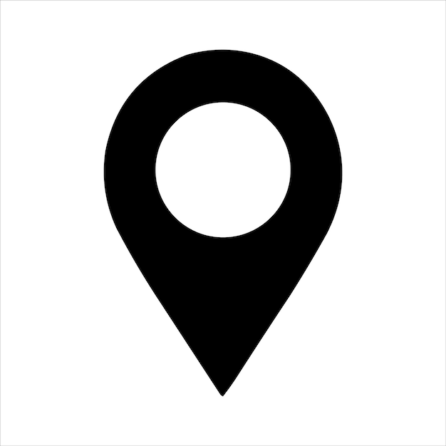 Vector de íconos de ubicación