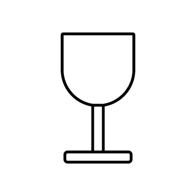 Vector vector de iconos de vasos para beber