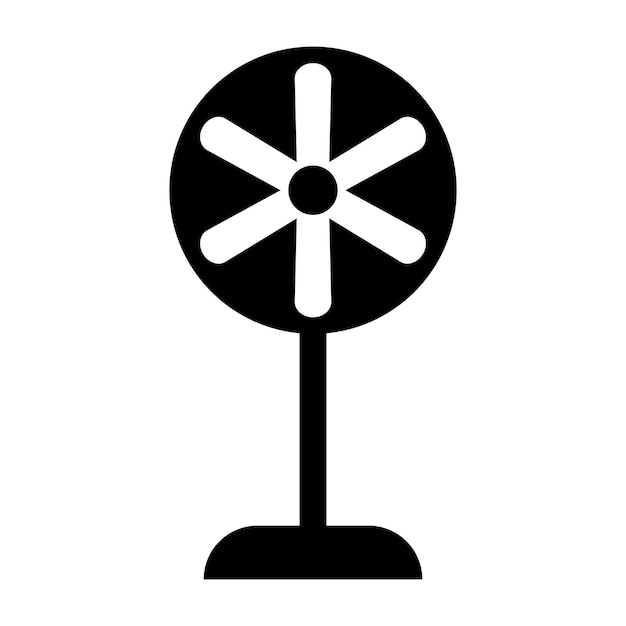 Vector de los íconos de los ventiladores