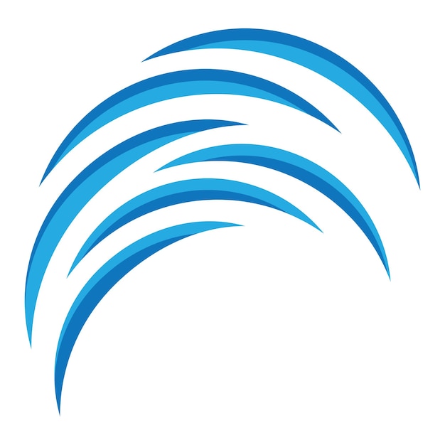 Vector de íconos de viento