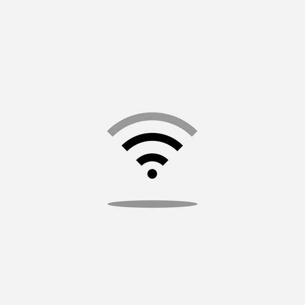 Vector de íconos de Wi-Fi