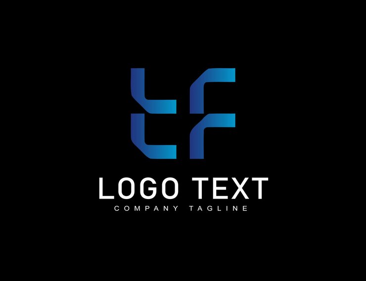 Vector vector de identidad de marca logotipo corporativo e f diseño