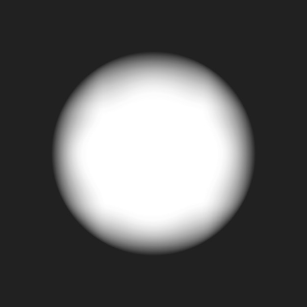 Vector de ilustración de arte de círculo blanco brillante abstracto