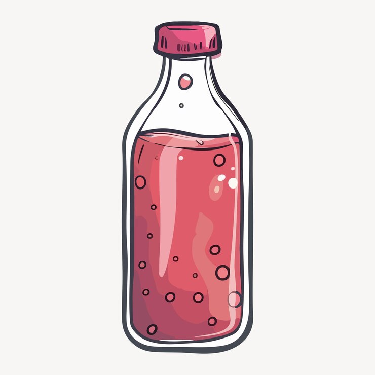 Vector vector de ilustración de botellas de refrescos