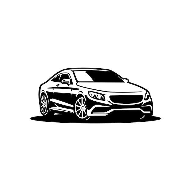 Vector de ilustración de coche deportivo coche