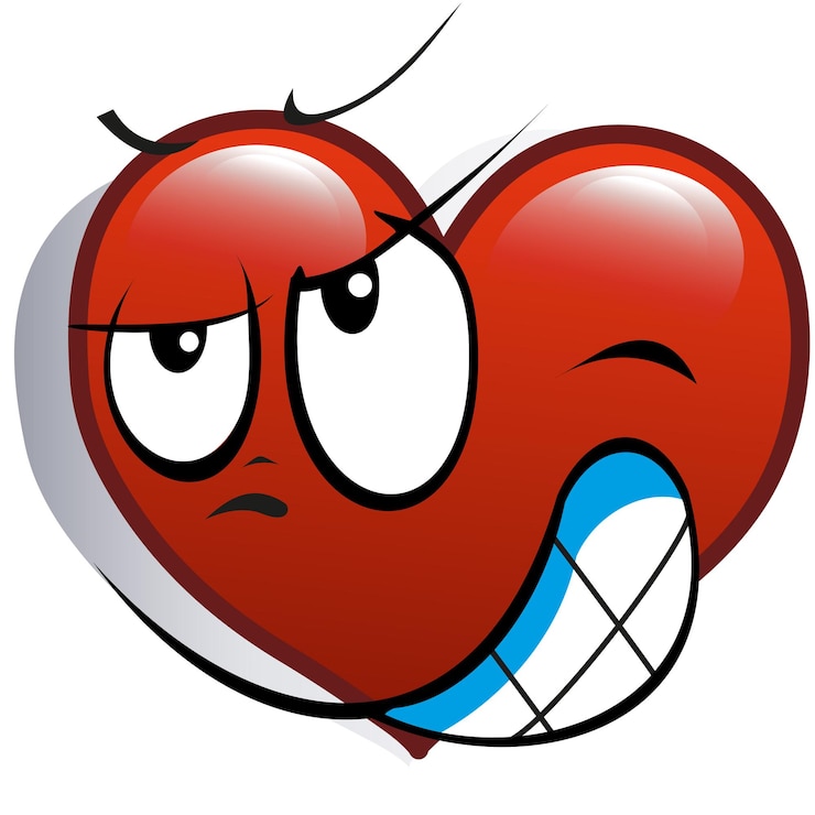 Vector vector de ilustración de emoji de cara muy bonita