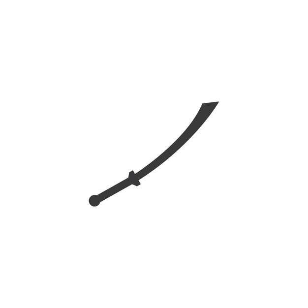 Vector de ilustración de espada