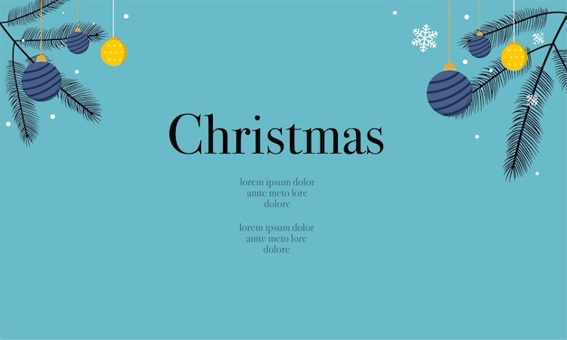 vector de ilustración de feliz navidad