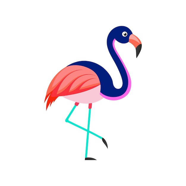 Vector de ilustración de flamenco