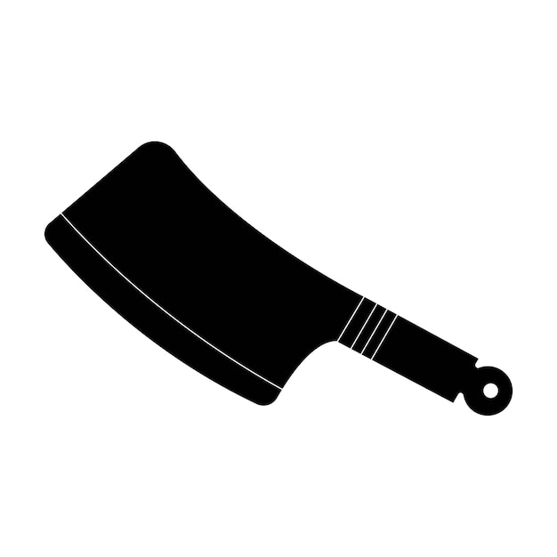 Vector de ilustración del icono del cuchillo