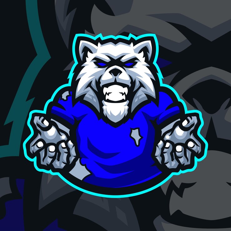 Vector de ilustración de logotipo de mascota de gato