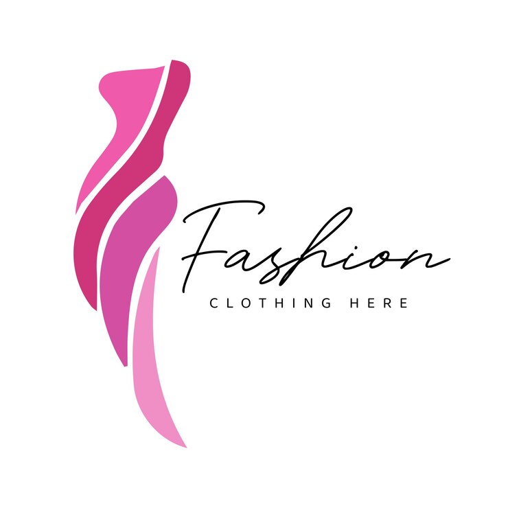 Vector de ilustración de logotipo de moda creativo