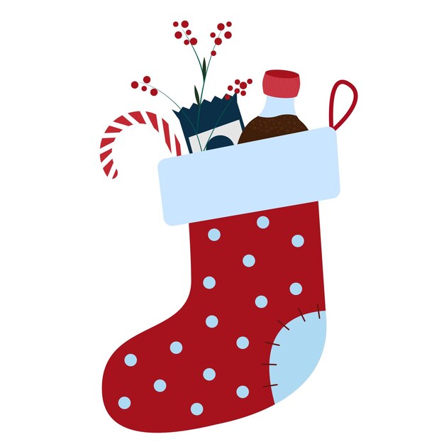 Vector ilustración de Navidad sobre un fondo transparente ilustraciones de Año Nuevo