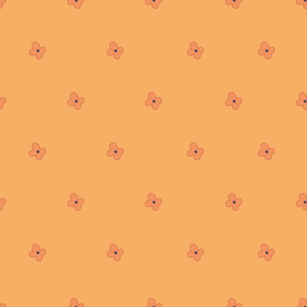 Vector de ilustración de Paisley con tonos cálidos