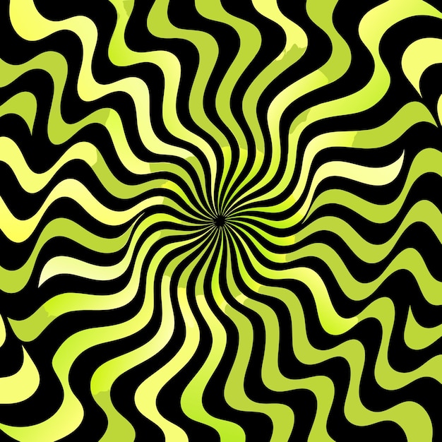 Vector de la ilustración del patrón ondulado