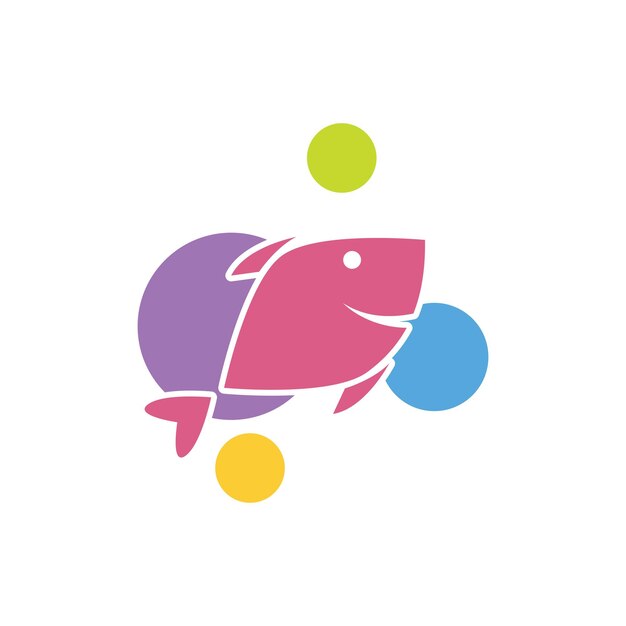 Vector de ilustración de pescado