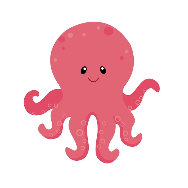 Vector de ilustración de pulpo