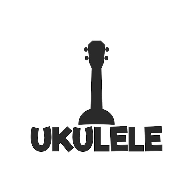 Vector de ilustración de ukelele