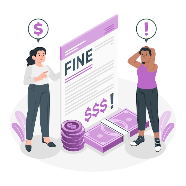 Vector de ilustraciones desproporcionadamente finas