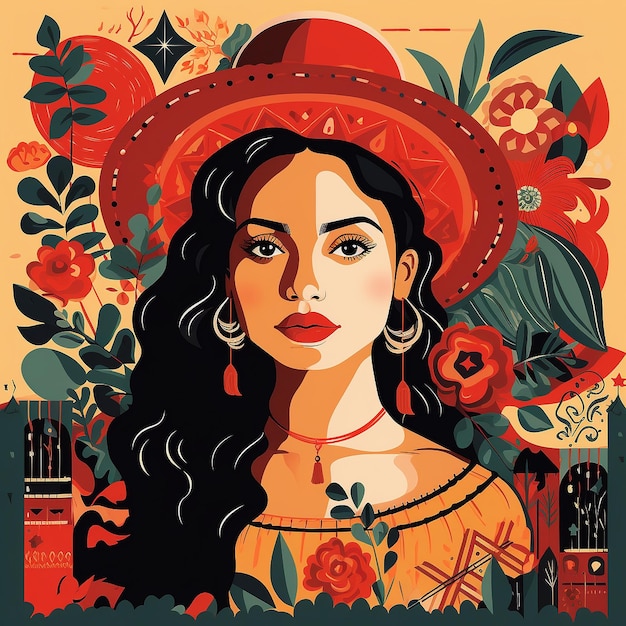 Vector ilustrador de mujeres