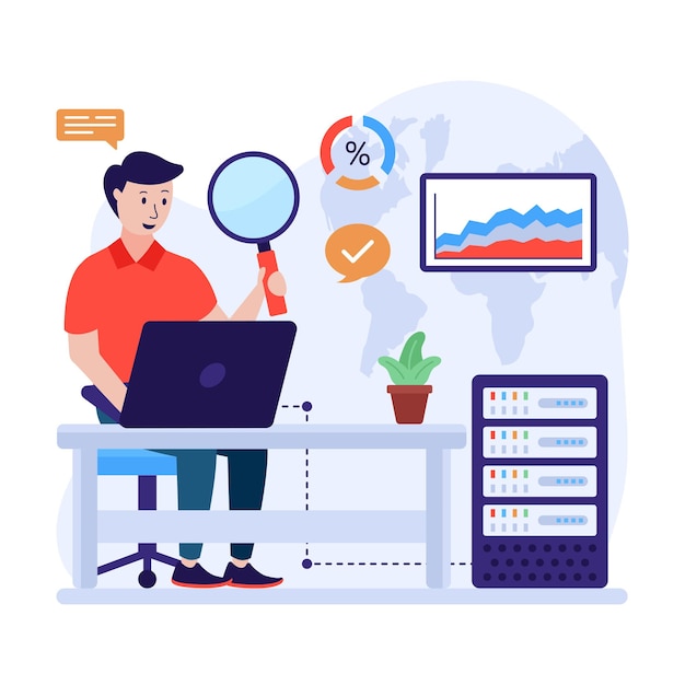 Vector ilustrativo de diseño editable de desarrollo de aplicaciones.