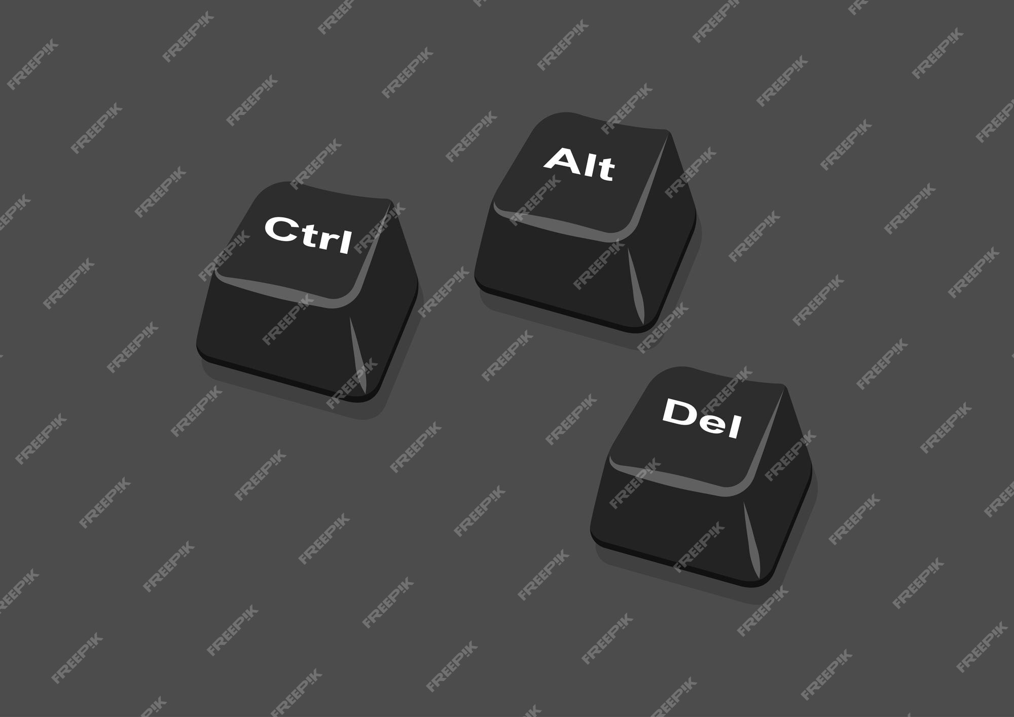 de imágenes prediseñadas de botones teclado de computadora | Vector Premium