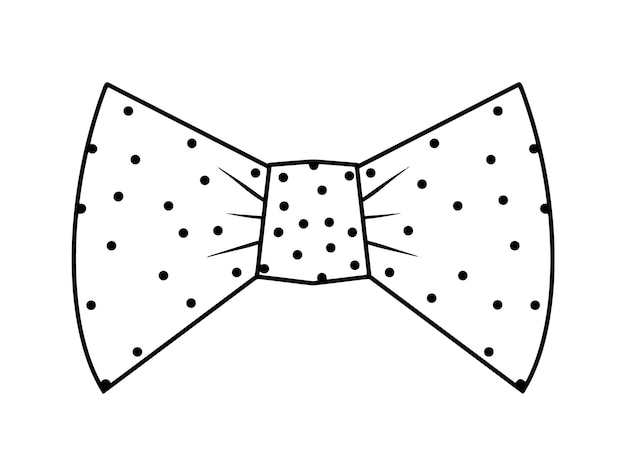Vector de impresión de punto de corbata de voto