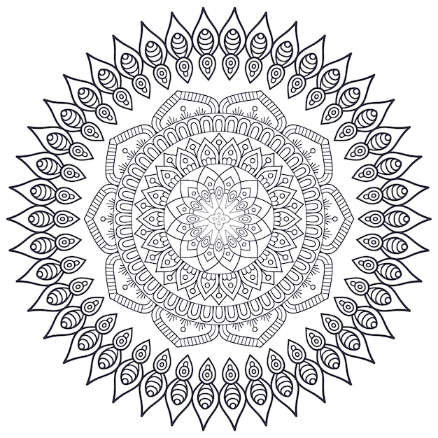 Vector indian Mandala