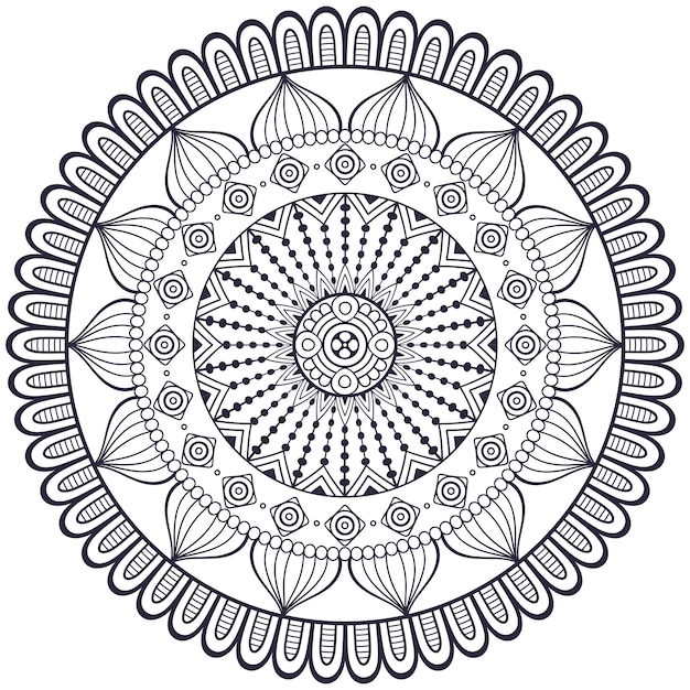 Vector indian Mandala