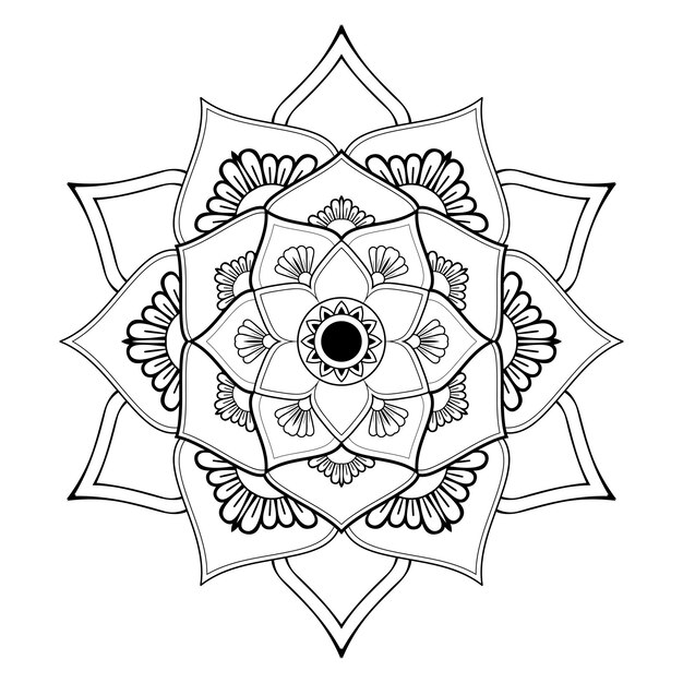 Vector indian Mandala