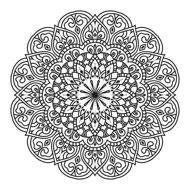 Vector indian mandala