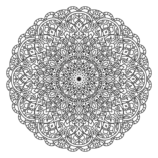 Vector indian mandala