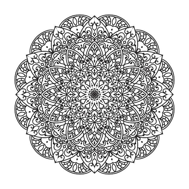 Vector indian mandala