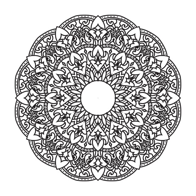 Vector indian mandala