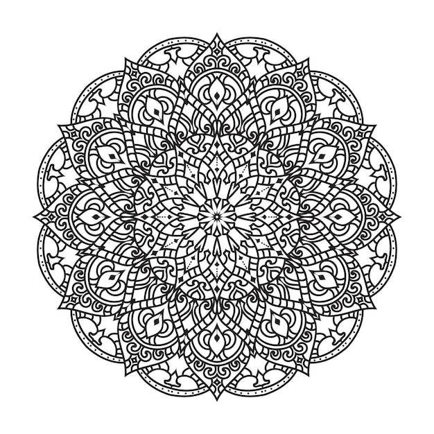 Vector indian mandala