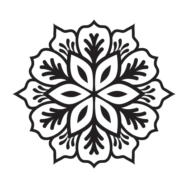 Vector indio mandala Árabe étnico Ornamental mandala de lujo