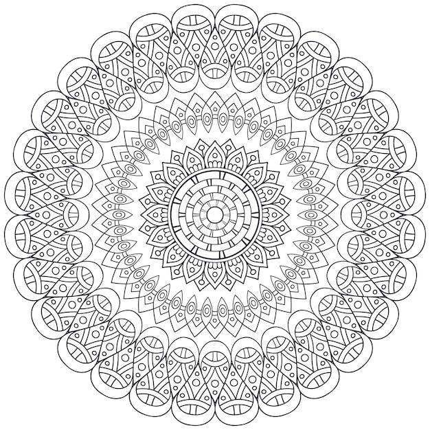Vector indio Mandala