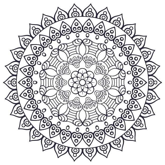 Vector indio Mandala