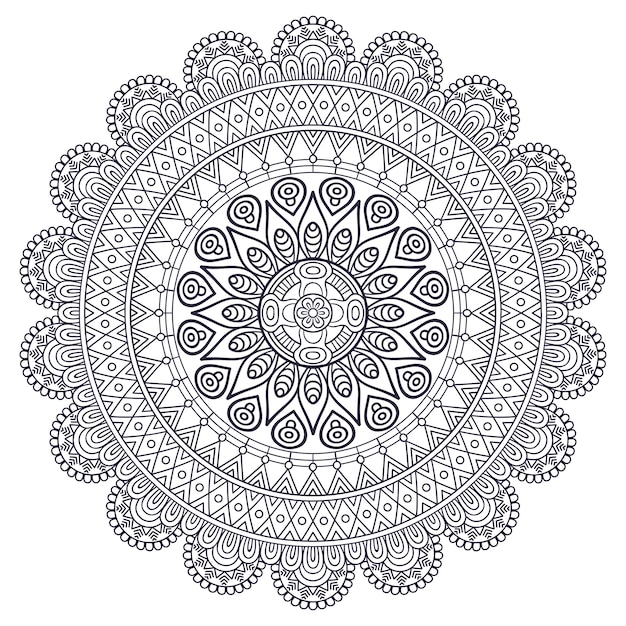 Vector indio Mandala