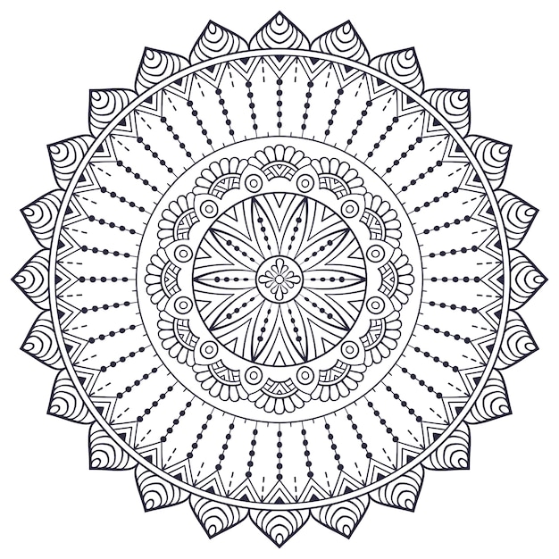 Vector indio Mandala