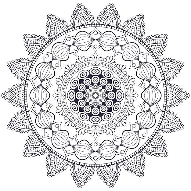 Vector indio Mandala