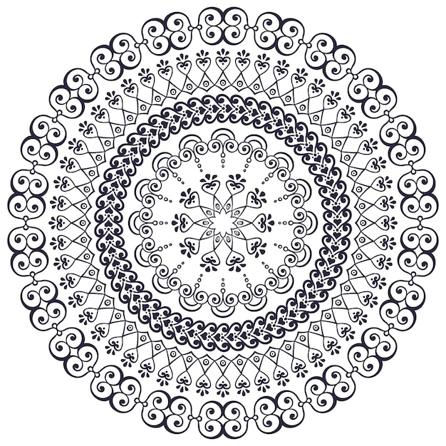 Vector indio Mandala