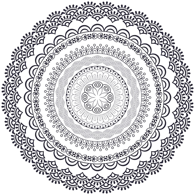 Vector indio Mandala