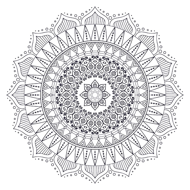 Vector indio Mandala
