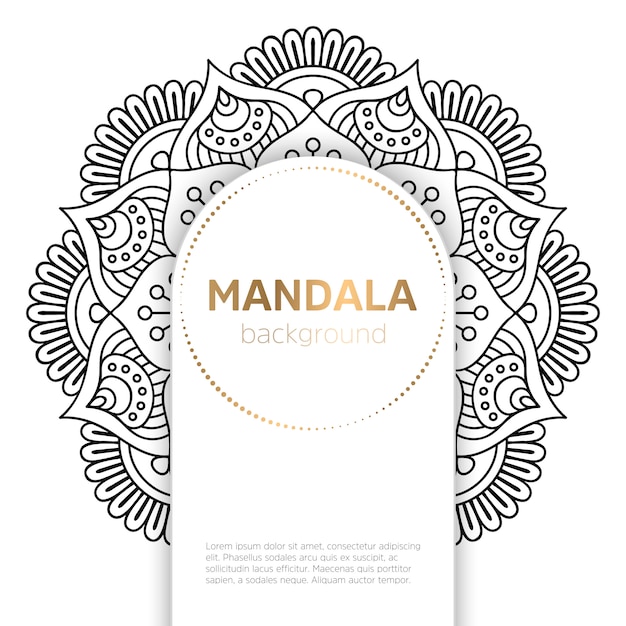 Vector indio Mandala